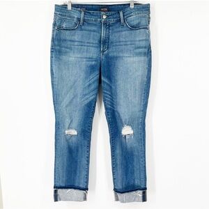 NYDJ Marnie boyfriend cuffed Jean 
Liftx technology size 14 Long